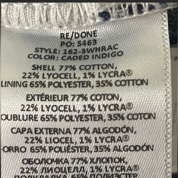 RE/DONE 90s High Rise Ankle Crop - Picture 2 of 4